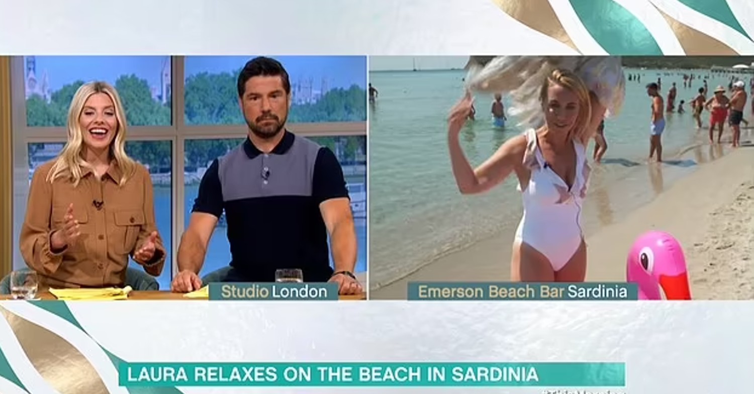 Laura Hamilton on This Morning today with Mollie King