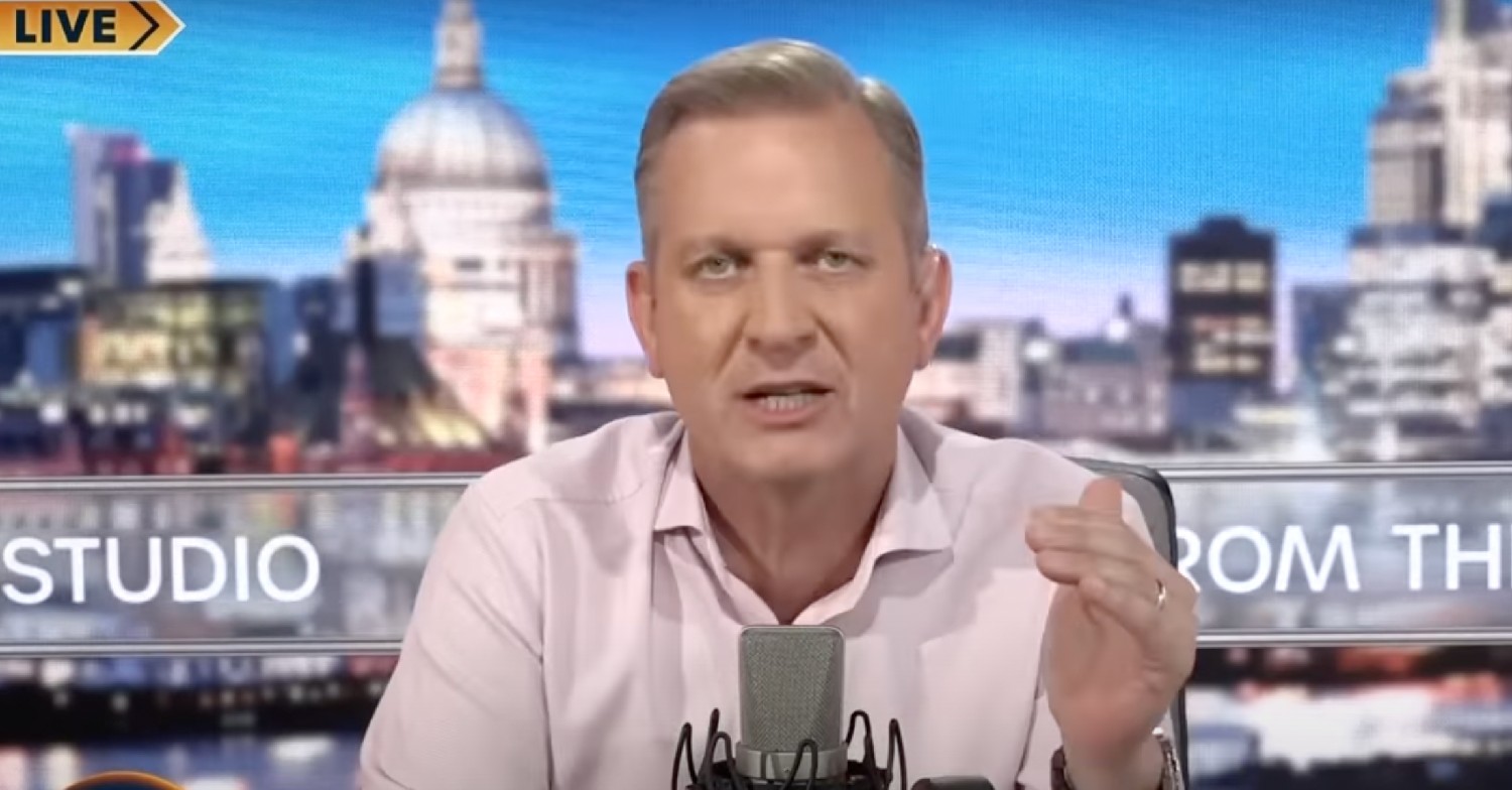 Jeremy Kyle talking to camera