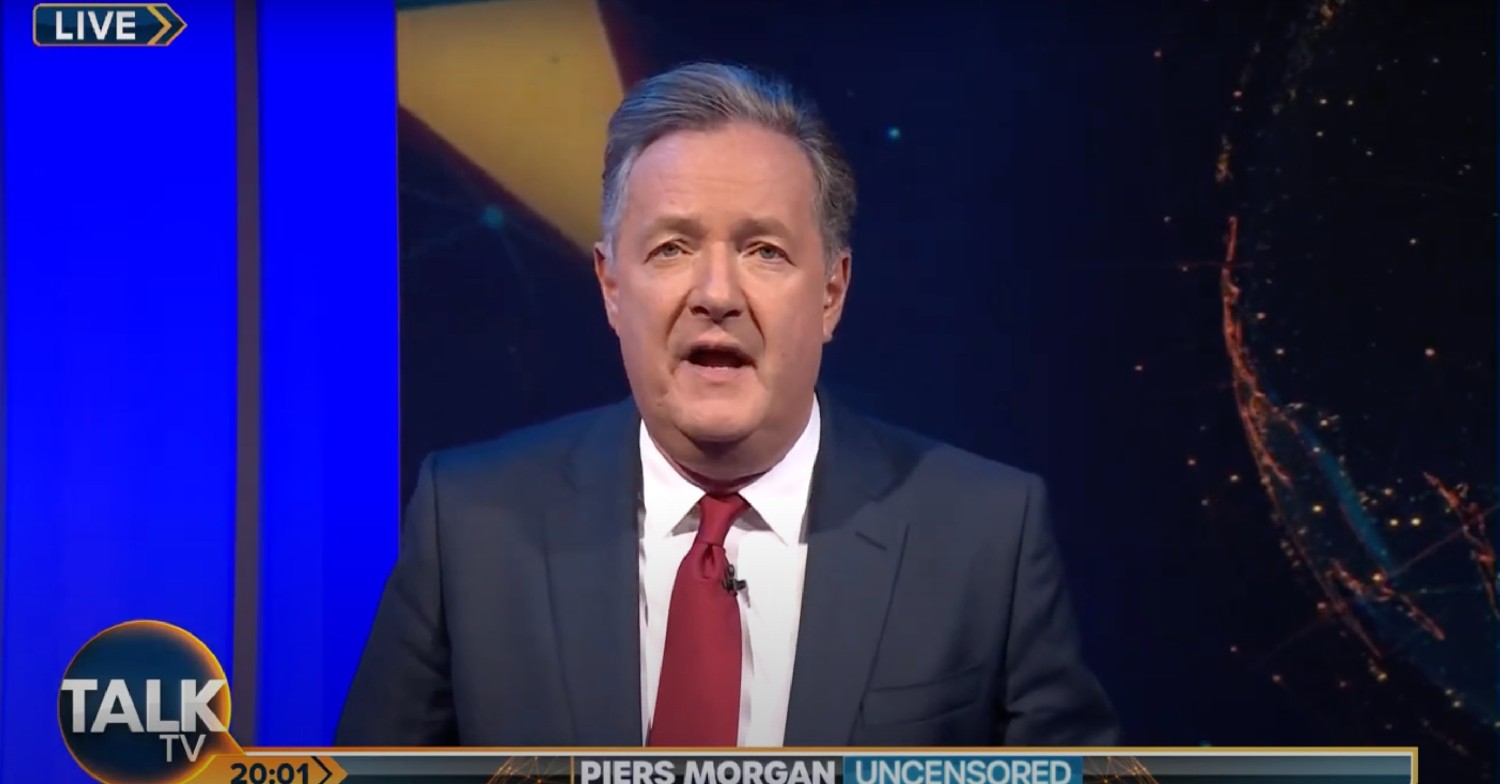 Piers Morgan on Piers Morgan Uncensored 