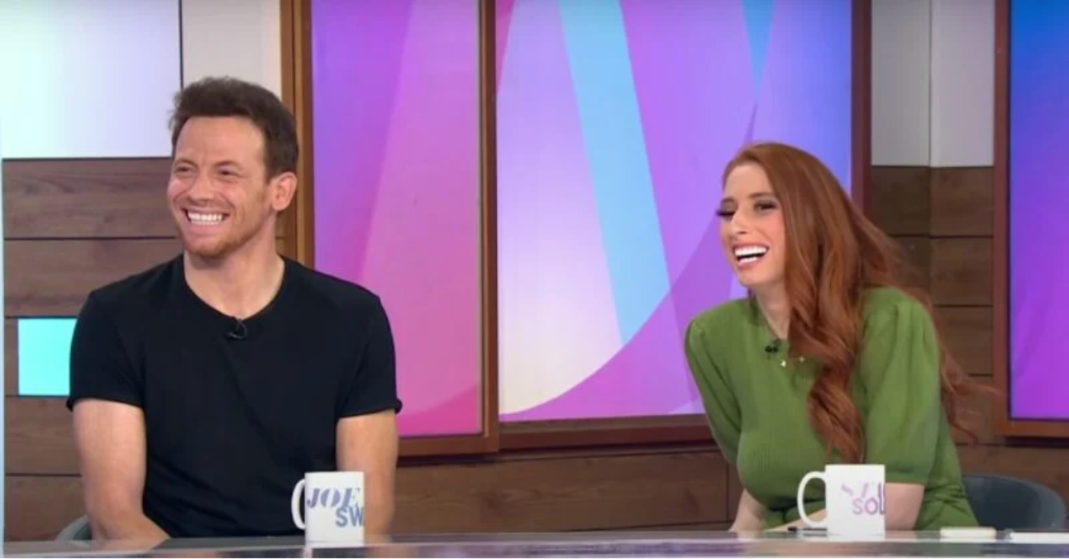 Joe Swash and Staecy Solomon on Loose Women
