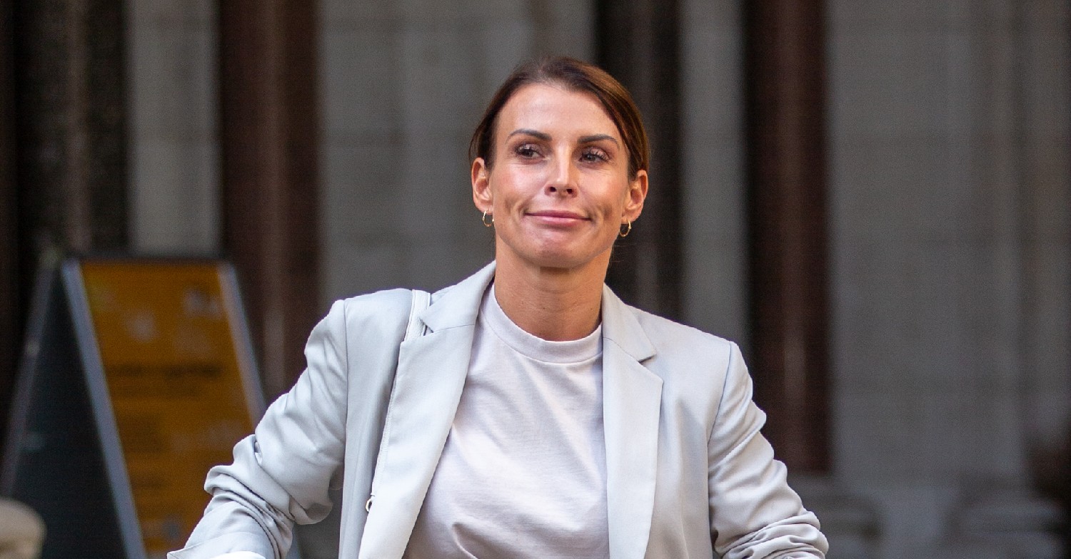 Coleen Rooney smiling