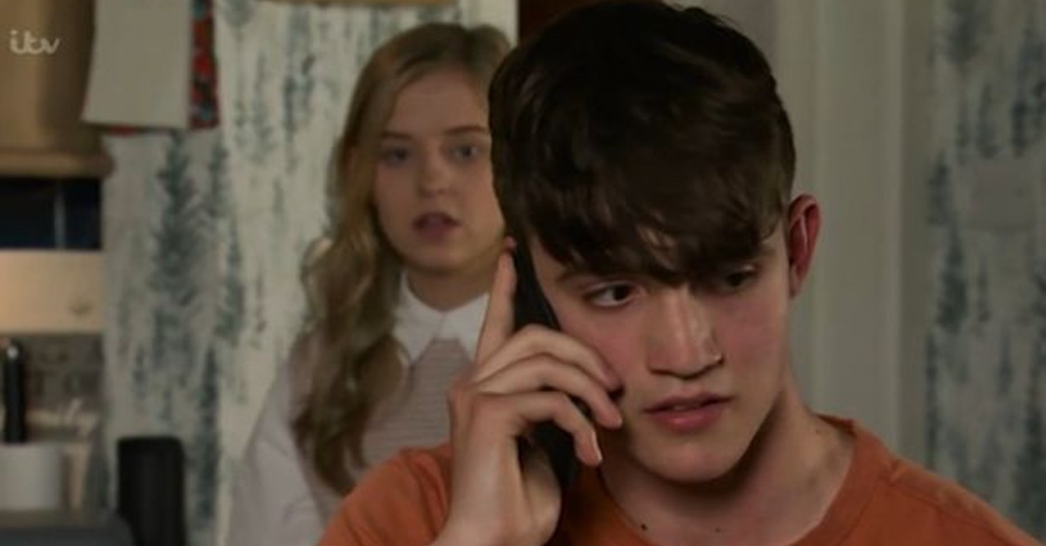 Coronation Street fans are convinced Aaron is being abused - but are they right about who is doing it? (Credit: ITV)