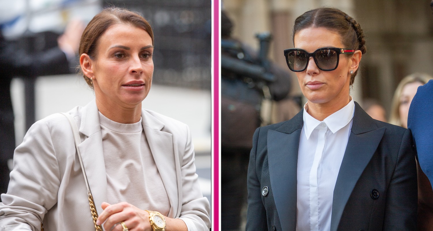 Coleen Rooney and Rebekah Vardy