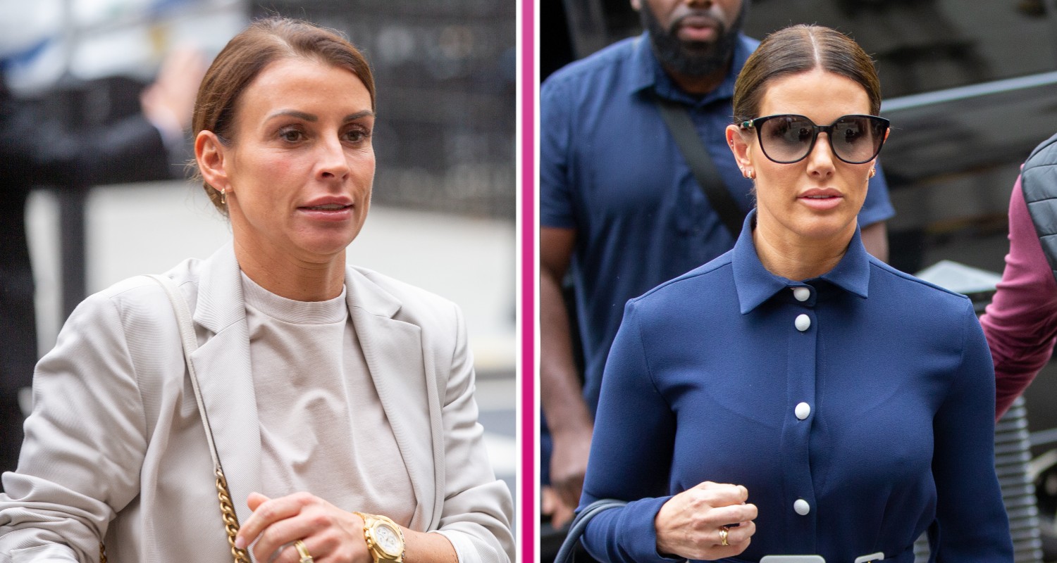 Coleen Rooney and Rebekah Vardy in Wagatha Christie trial