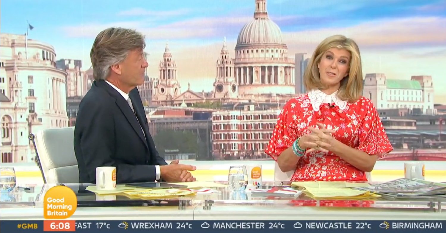 Richard Madeley and Kate Garraway on GMB 