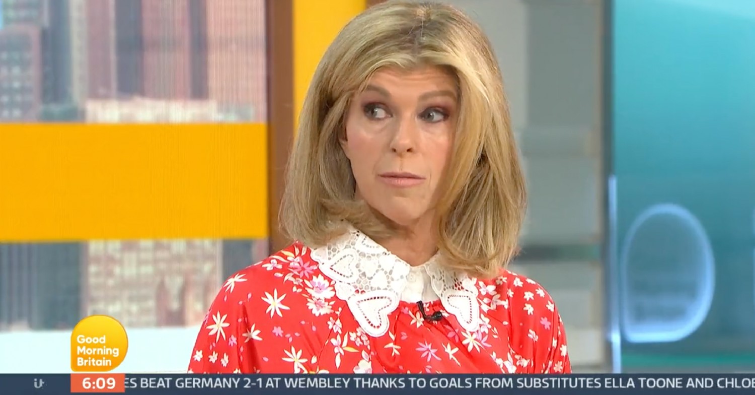 Kate Garraway on Good Morning Britain