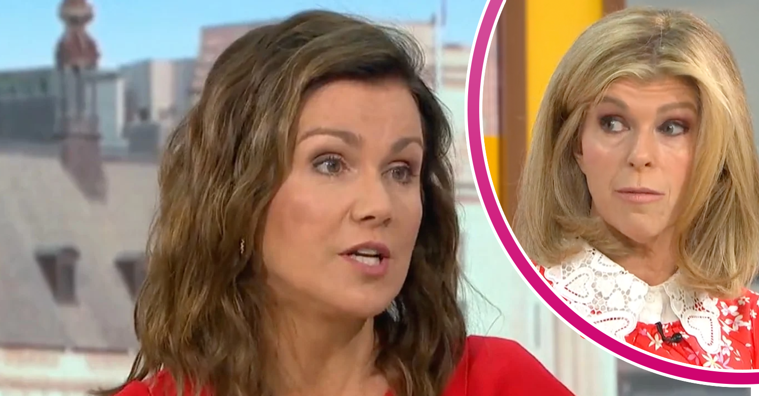Susanna Reid and Kate Garraway on GMB