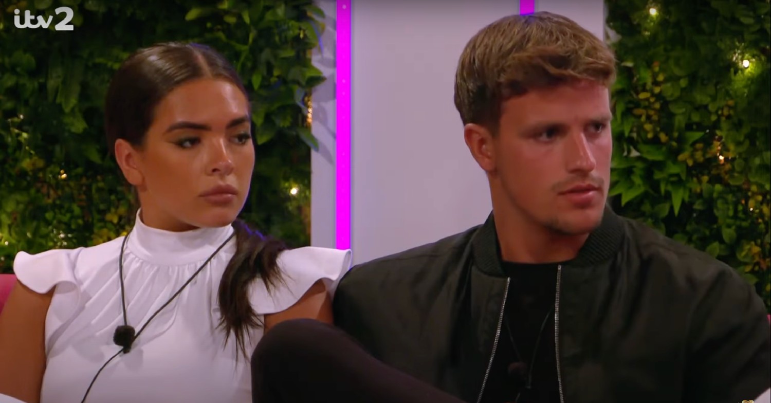 Gemma and Luca on Love Island 2022 