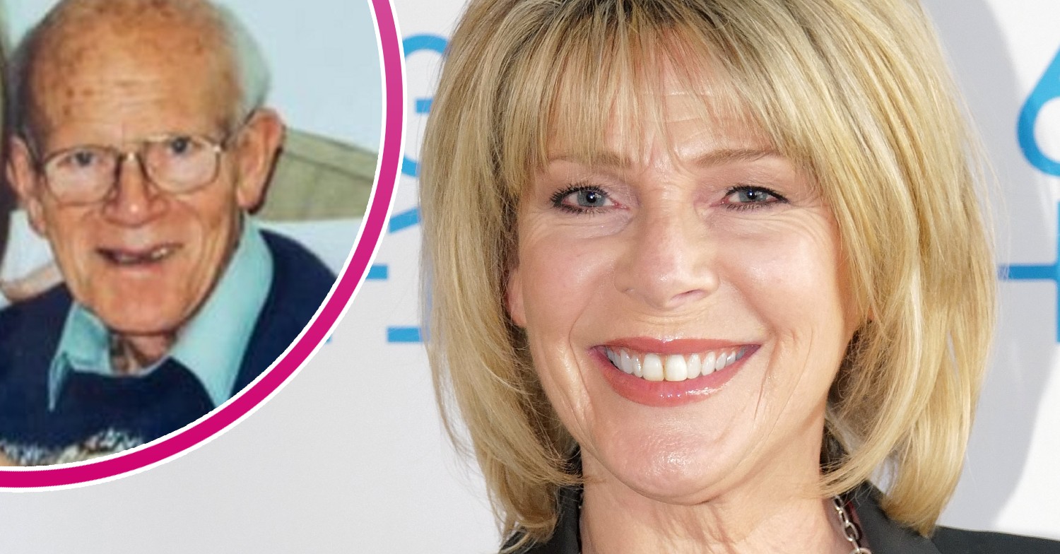Ruth Langsford and her late father, Dennis