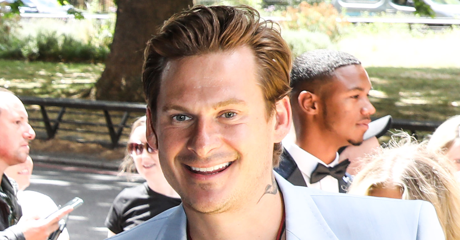 Lee Ryan smiling