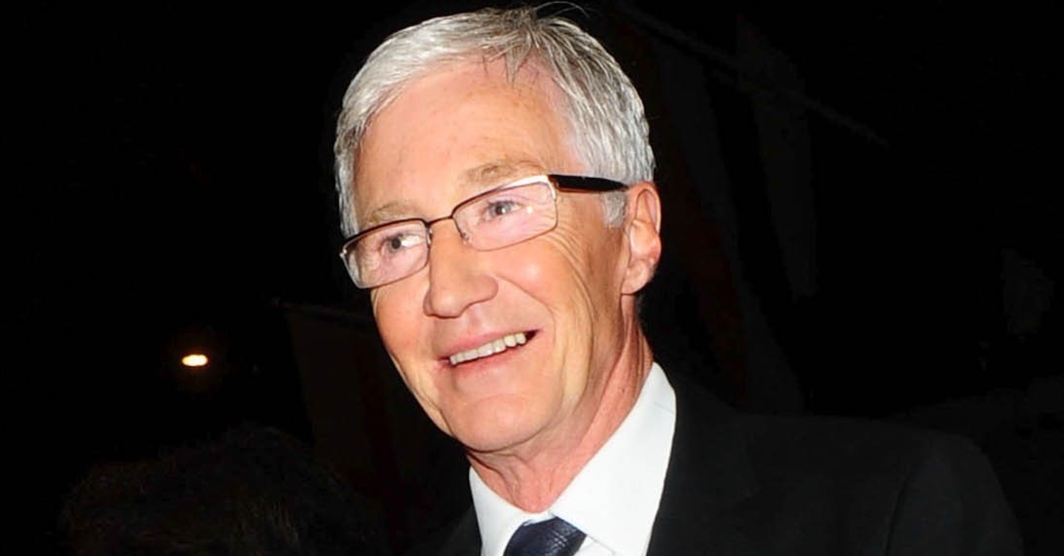 For the love of dogs presenter Paul O'Grady in a suit