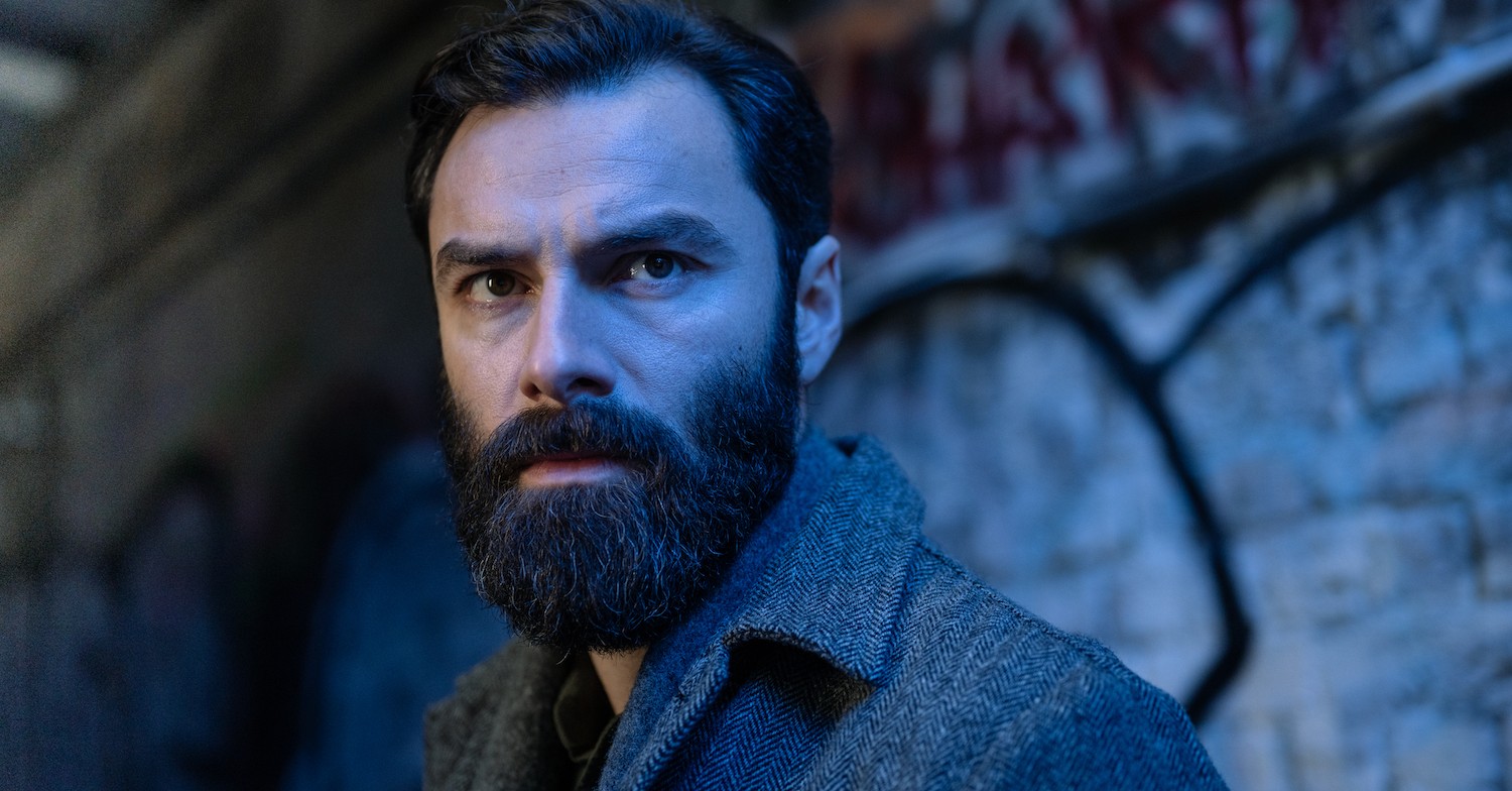 The Suspect promo with Aidan Turner looking stern