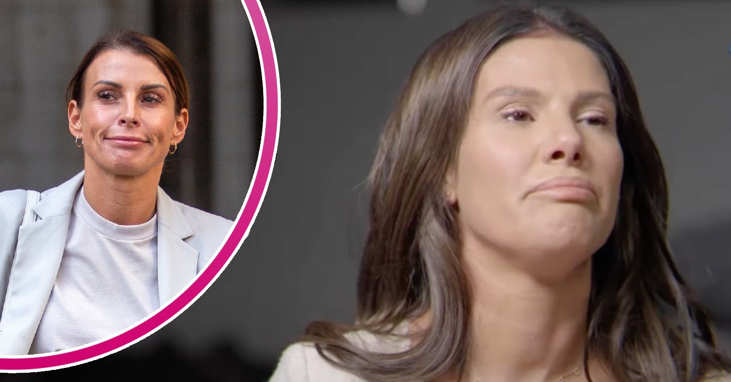 Coleen Nolan and Rebekah Vardy crying