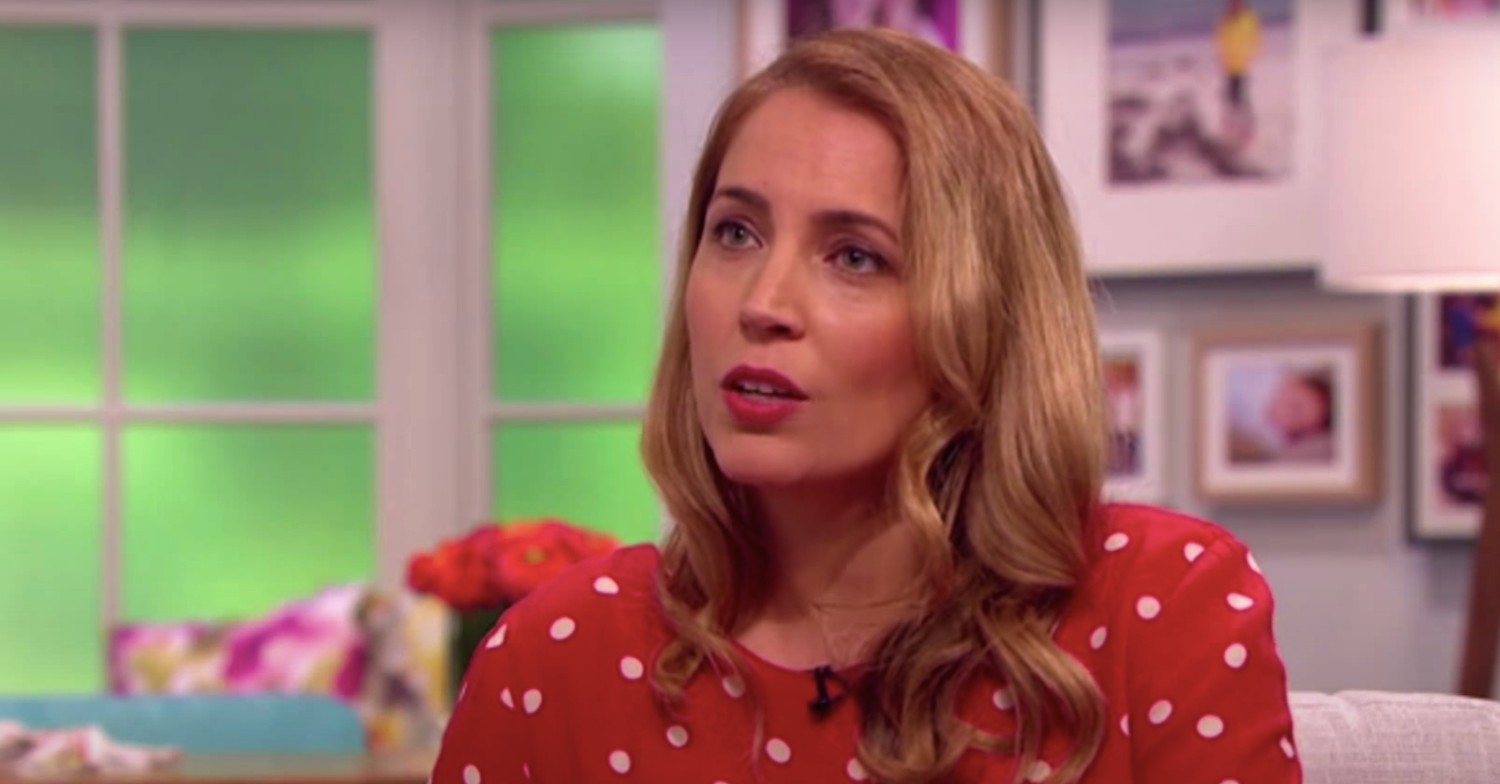Jasmine Harman talking on Lorraine