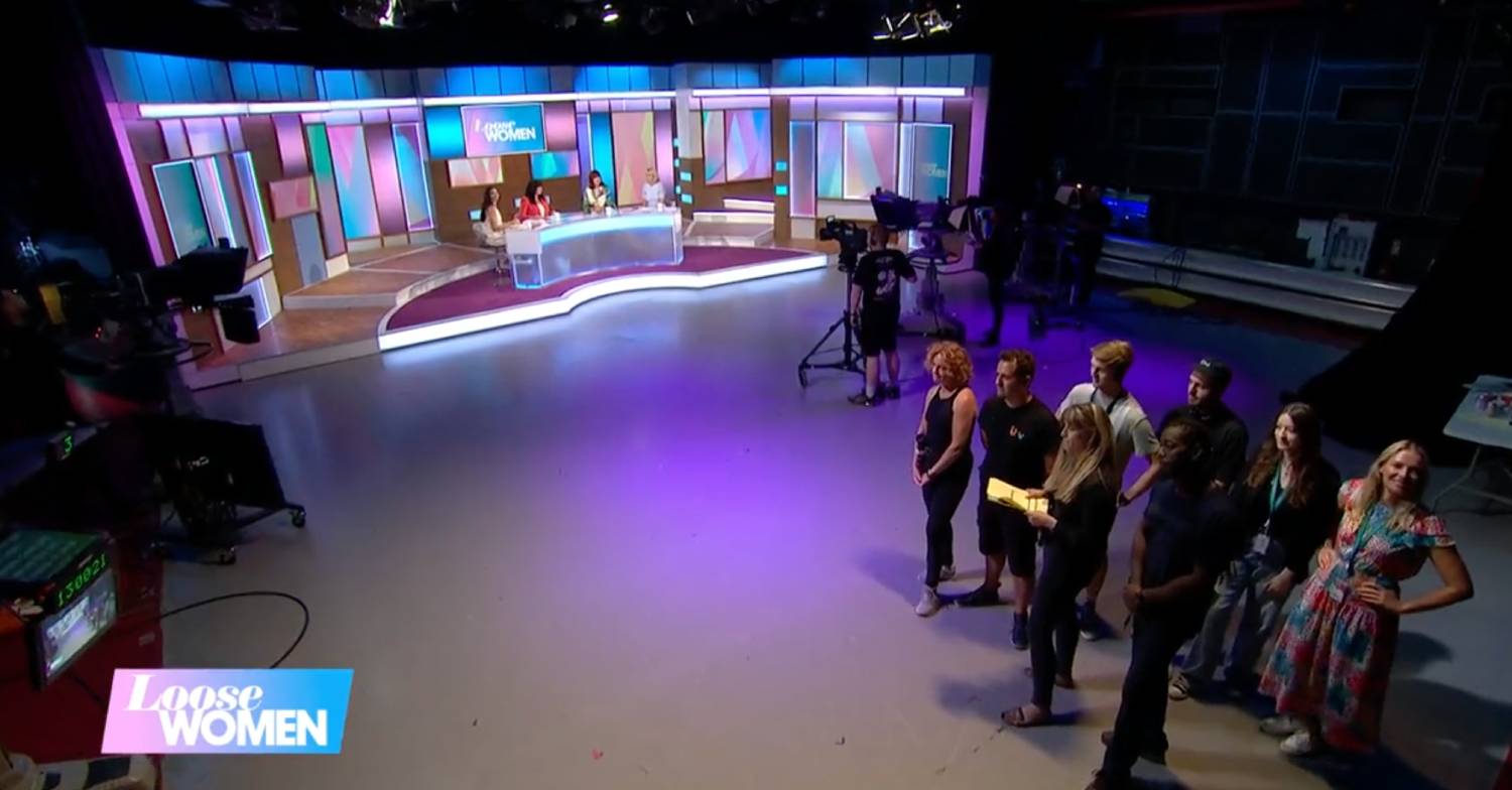 Loose Women studio without an audience