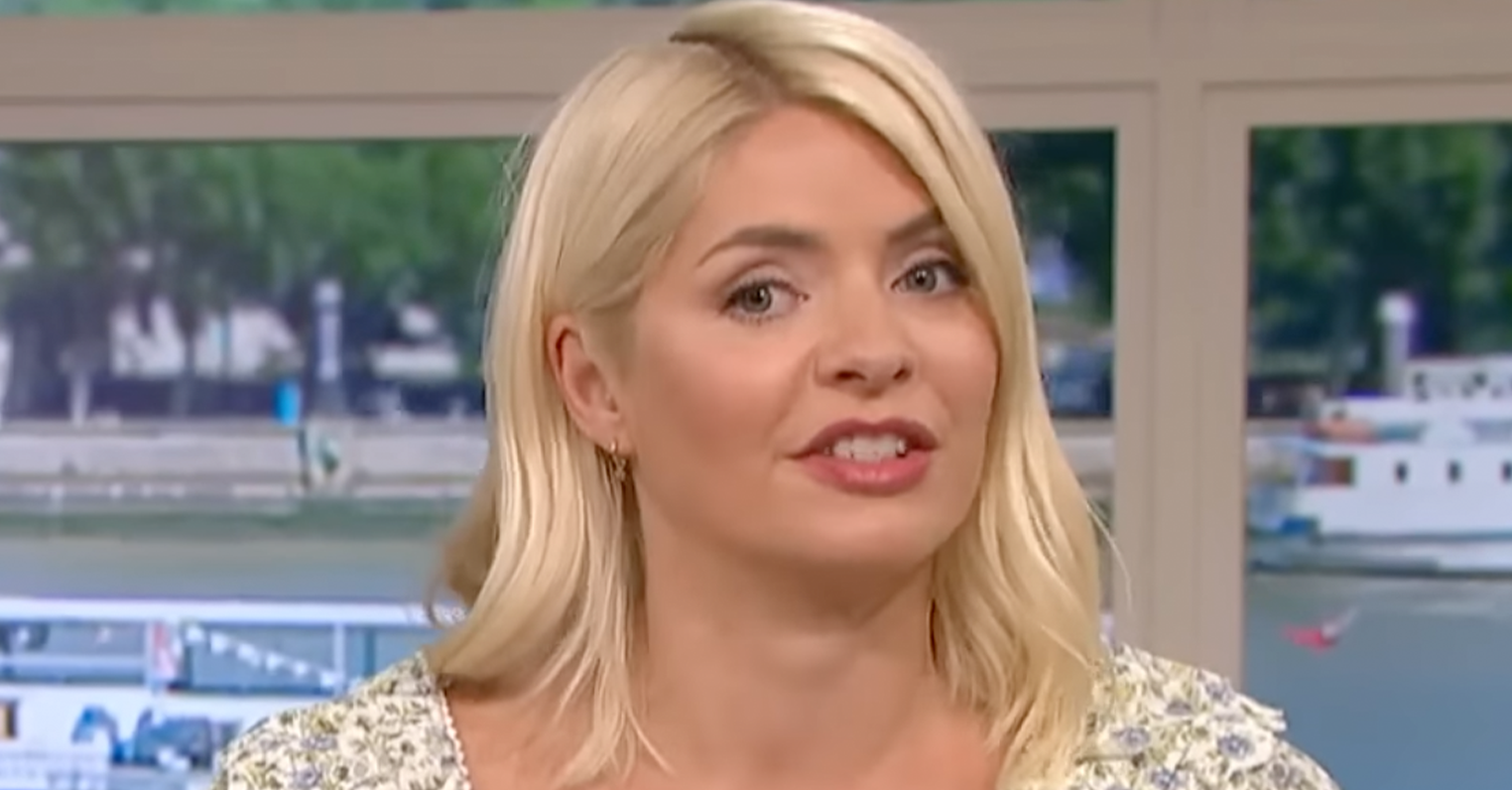 HOLLY WILLOUGHBY on This morning