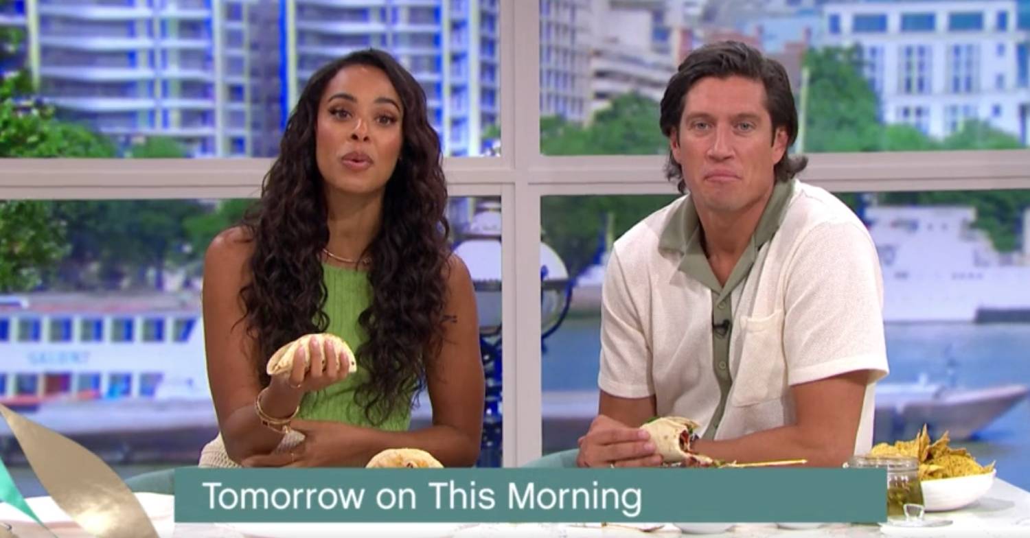 This Morning presenters Rochelle Humes and Vernon Kay announce hosting change