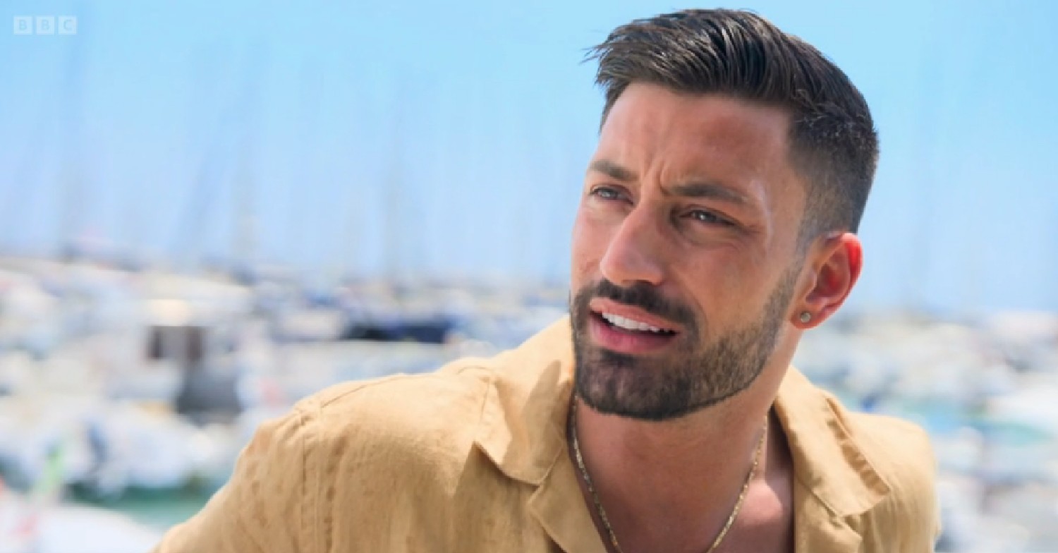 Giovanni Pernice speaking on BBC travel show