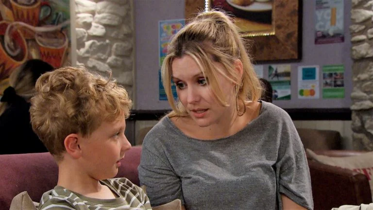 Dawn and Lucas in Emmerdale