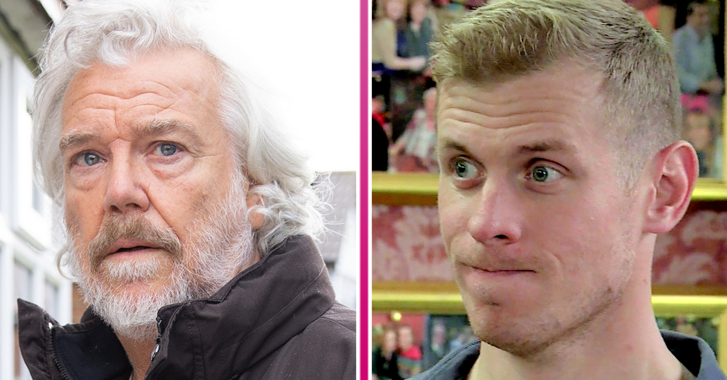 Stu and Leo in Coronation Street