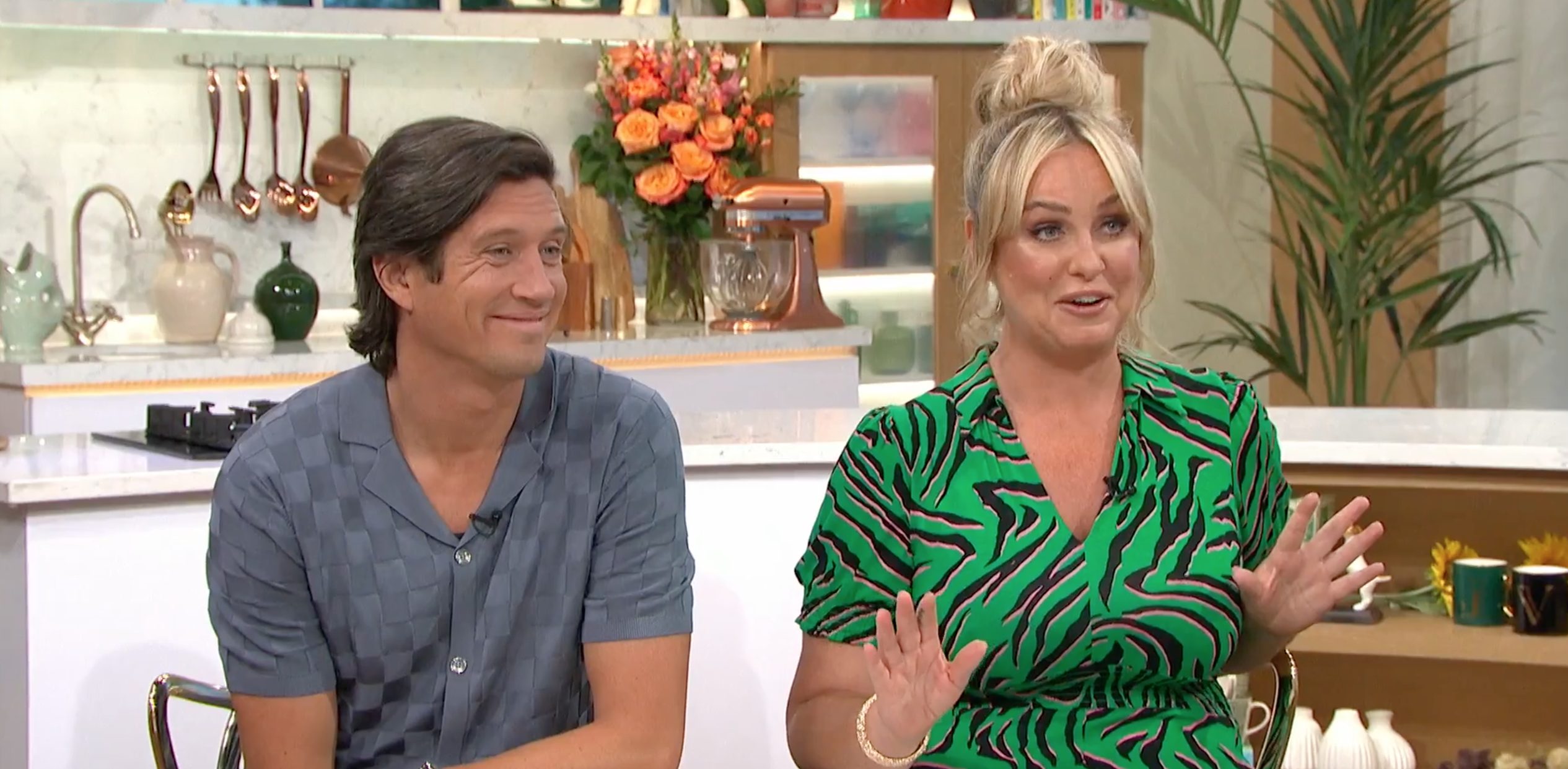 Josie and Vernon on This Morning