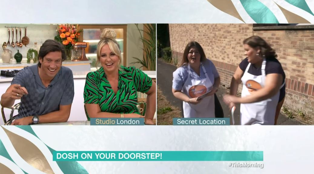 James Corden's sisters on This Morning