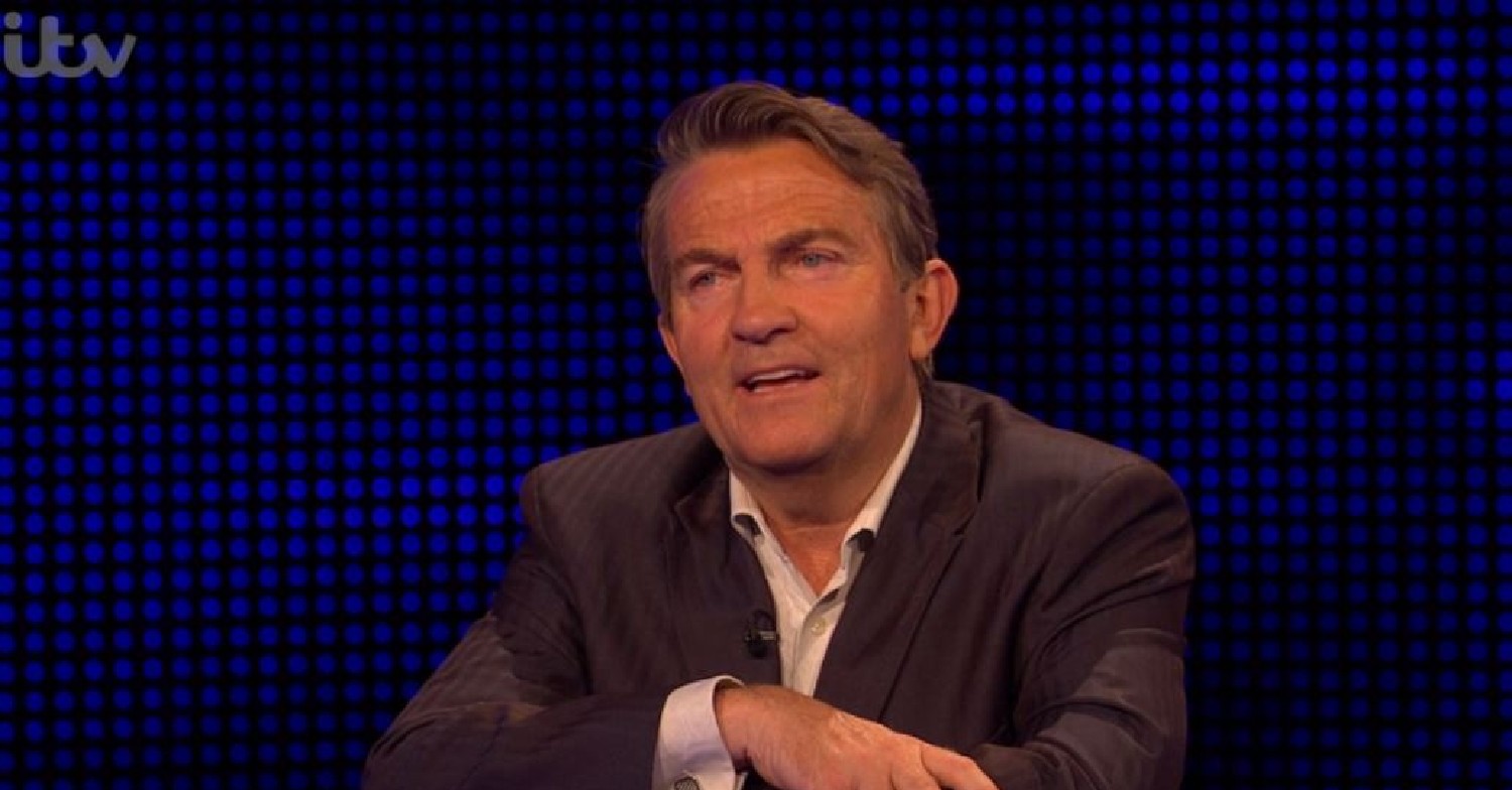 Bradley Walsh looking puzzled on The Chase 