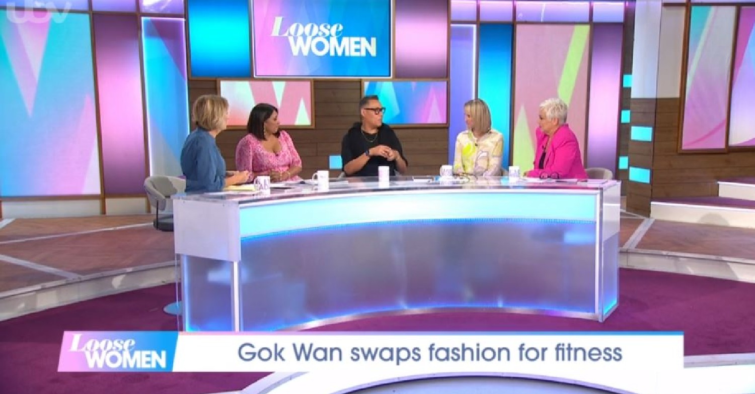 Kaye Adams, Sunetra Sarker, Gok Wan, Carol McGiffin, Denise Welch on Loose Women today