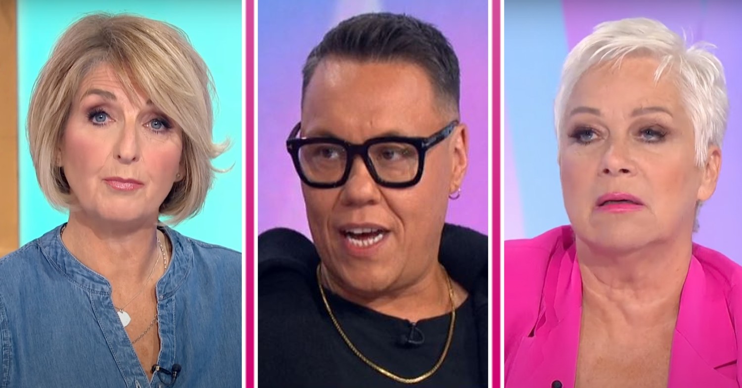 Kaye Adams, Gok Wan, Denise Welch on Loose Women today
