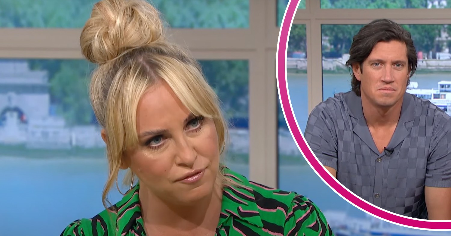 Josie Gibson and Vernon Kay on This Morning today