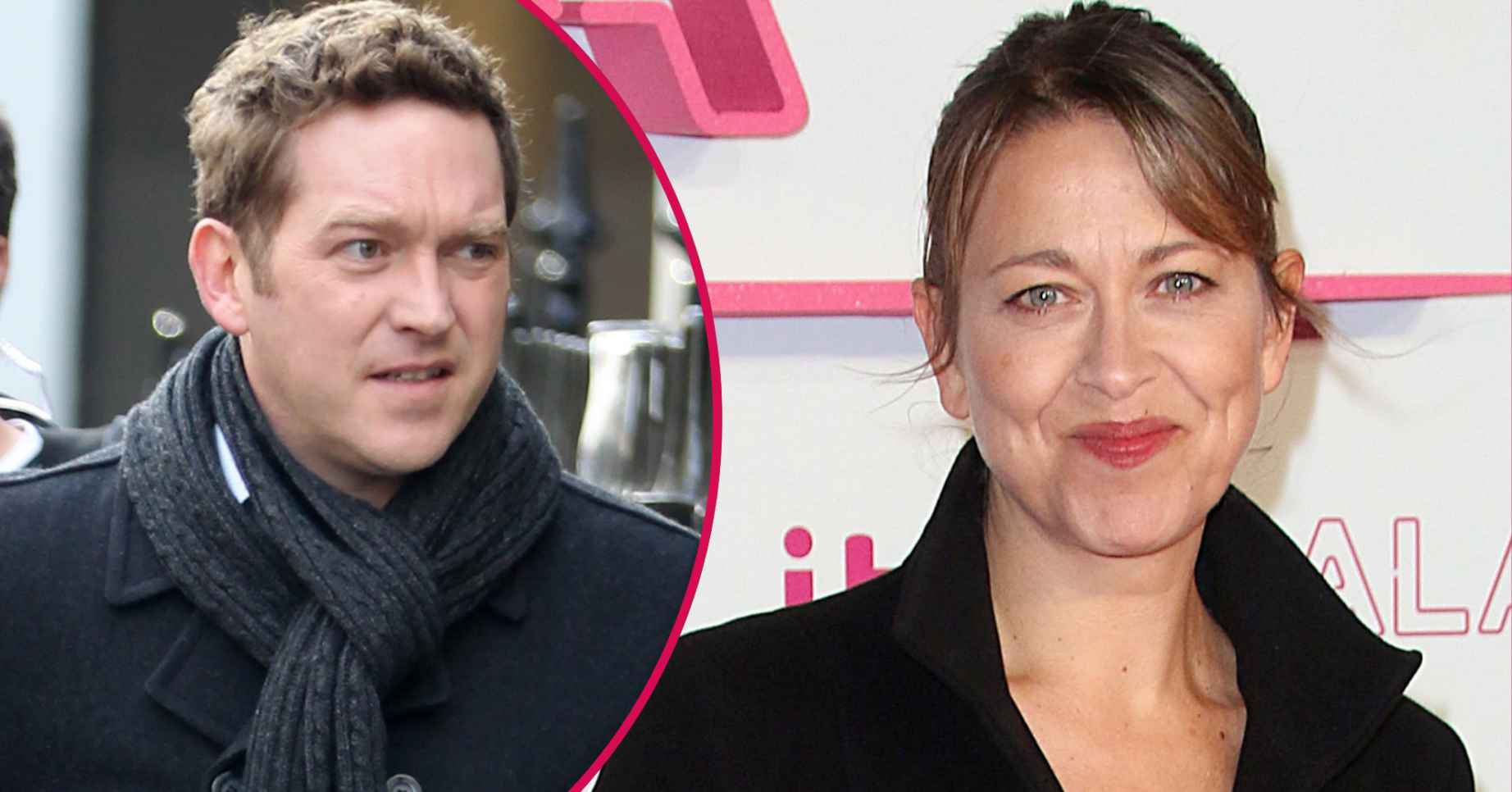 Barnaby Kay and wife Nicola Walker