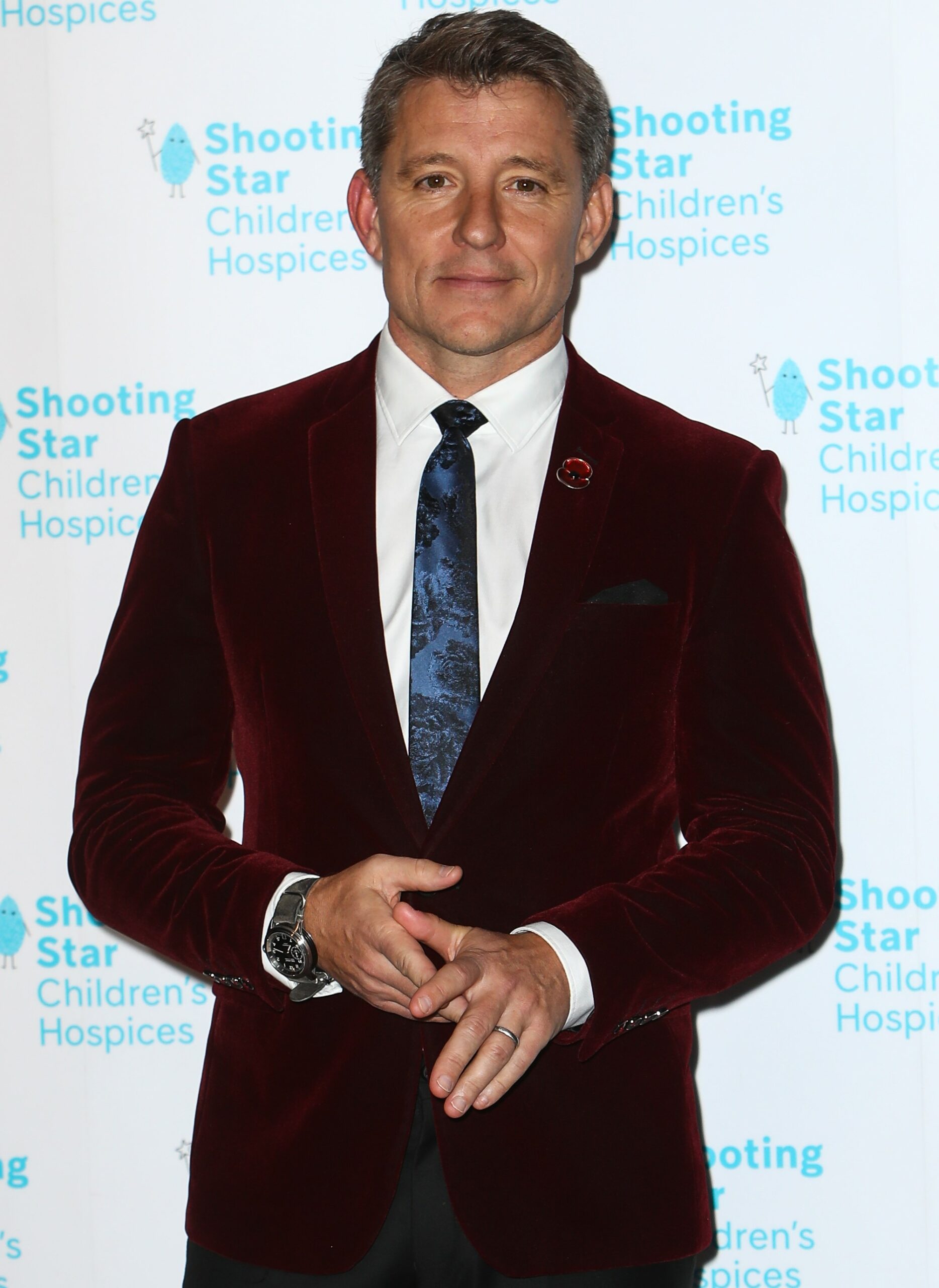 Ben Shephard smiling at event