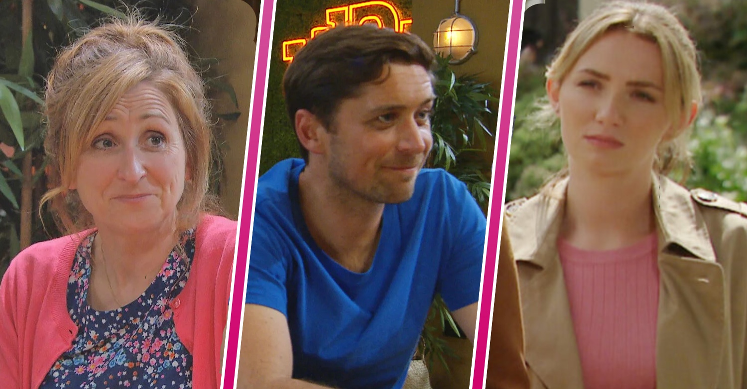 Emmerdale Gabby Laurel Kit split image