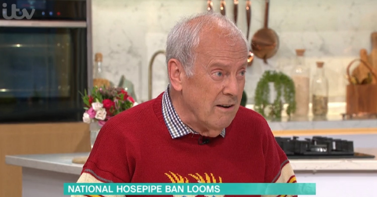 Gyles Brandreth speaking on This Morning today