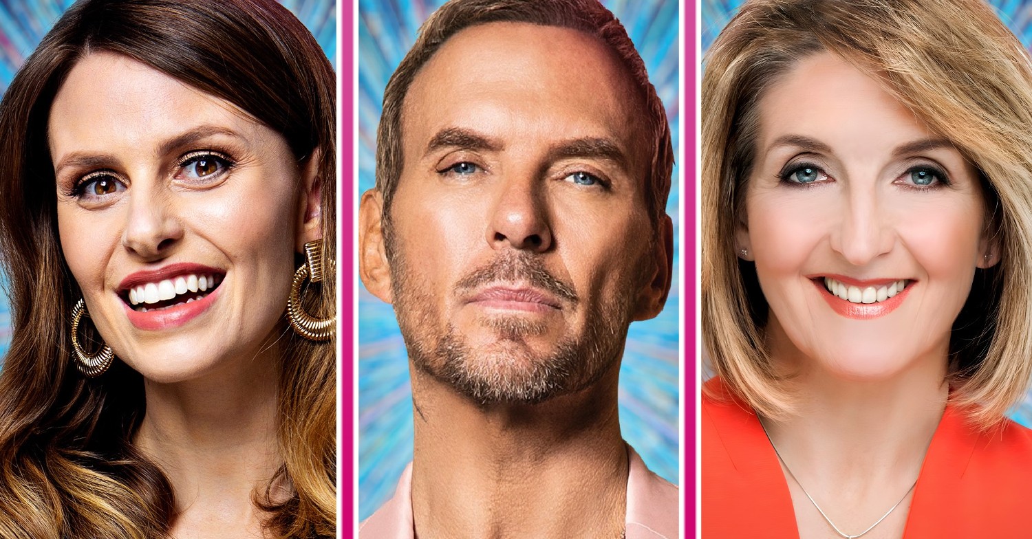 ED composite of Strictly 2022 contestants Ellie Taylor, Matt Goss and Kaye Adams