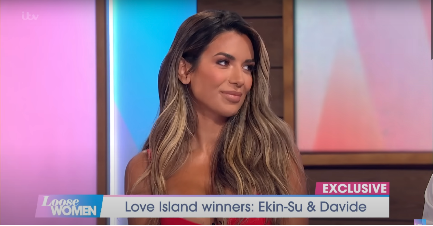 Love Island 2022 Ekin-Su on Loose Women