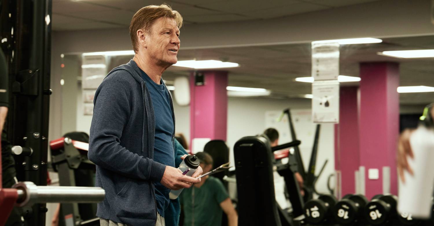 Ian seems a little out of place as he tries to fill the hours