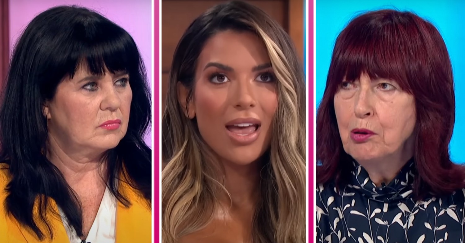 Coleen Nolan, Love Island 2022 winner Ekin-Su and Janet Street Porter on Loose Women