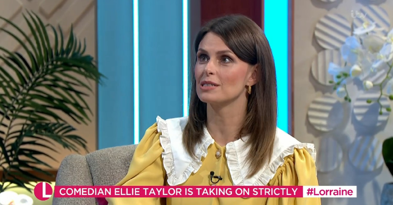 Ellie Taylor talking about Strictly 2022 on Lorraine