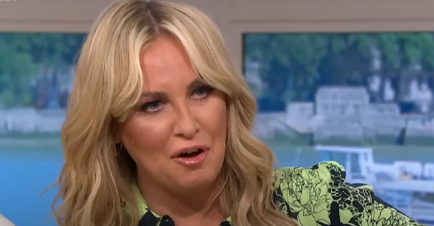 Josie Gibson talking on This Morning