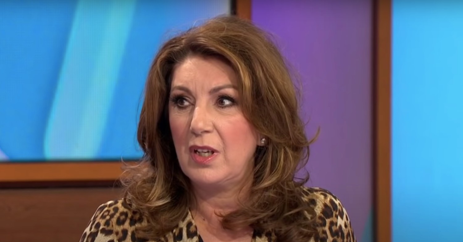 Jane McDonald looks shocked on Loose Women