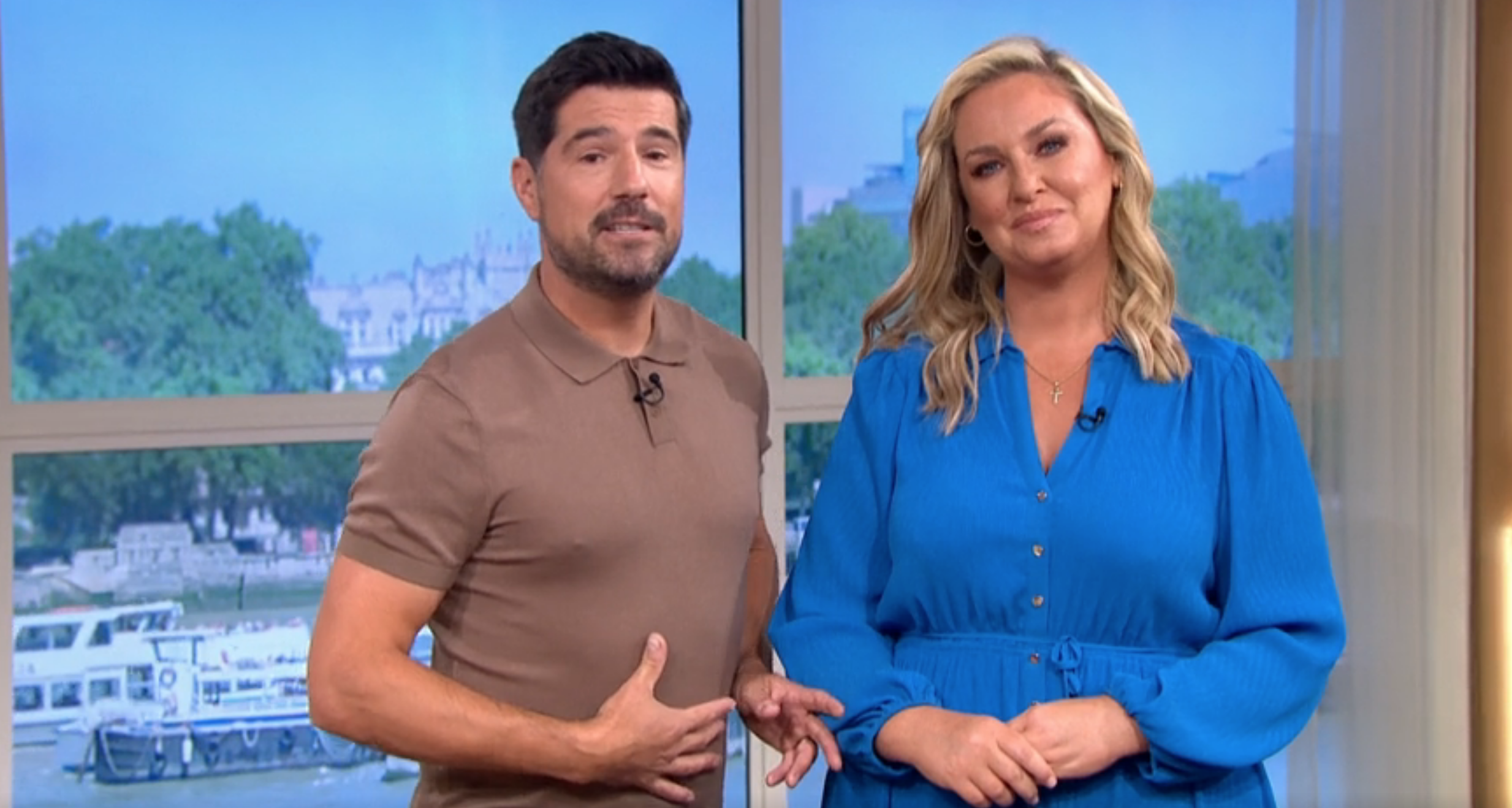 Josie Gibson and Craig Doyle on This Morning