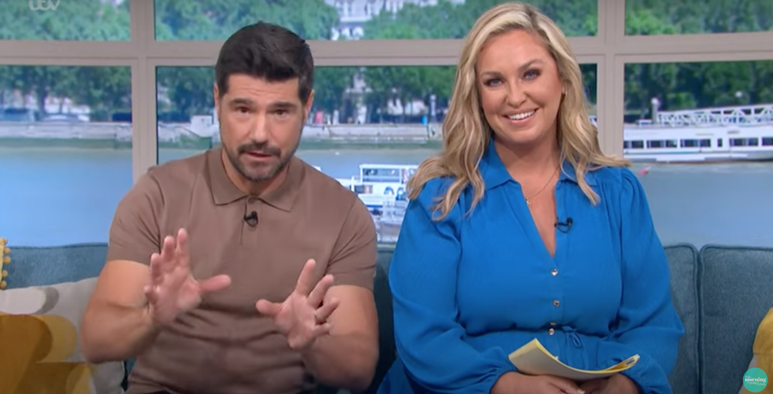 Craig Doyle and Josie Gibson presenting today