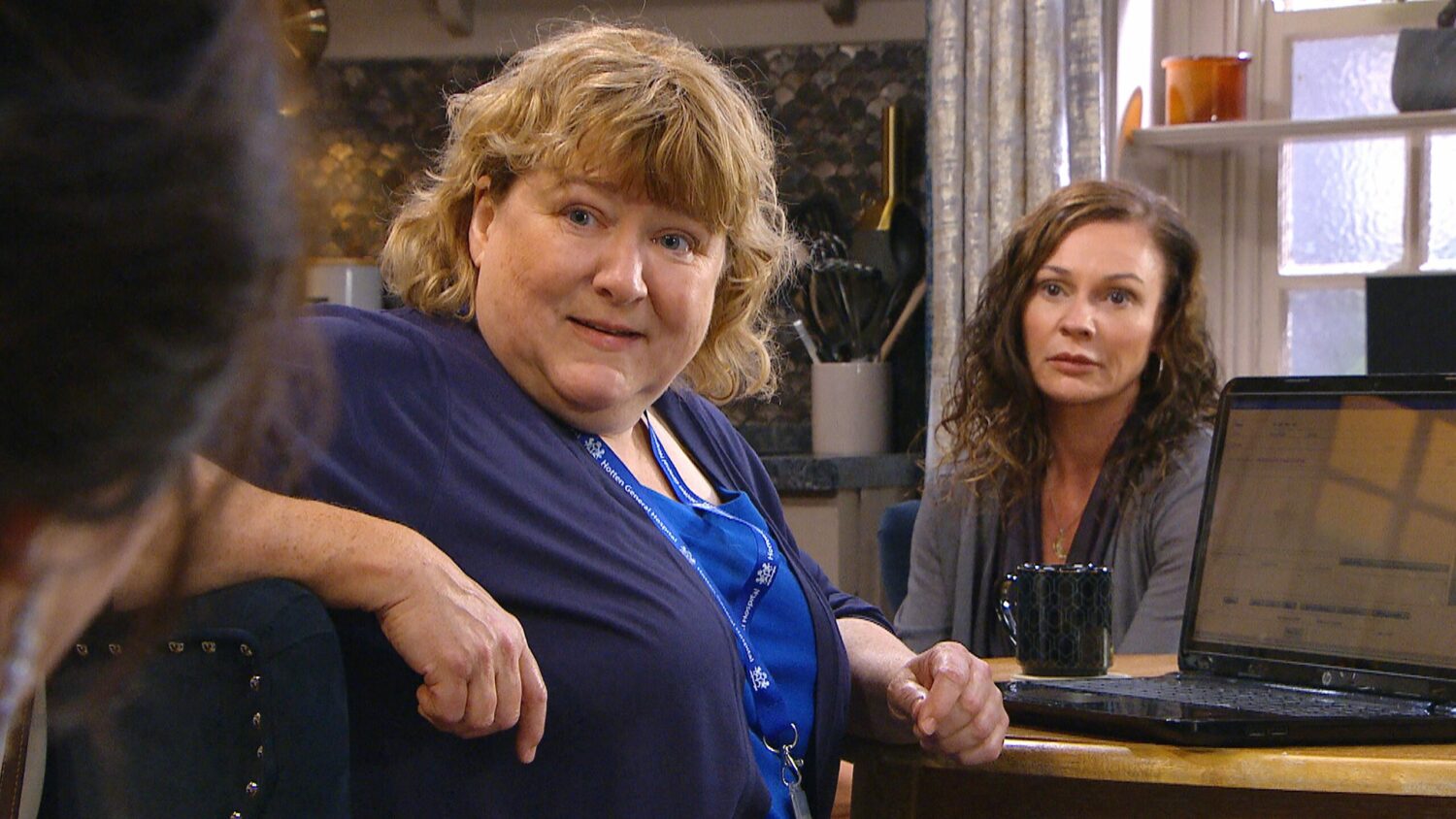 Chas and Faith's nurse Emmerdale 