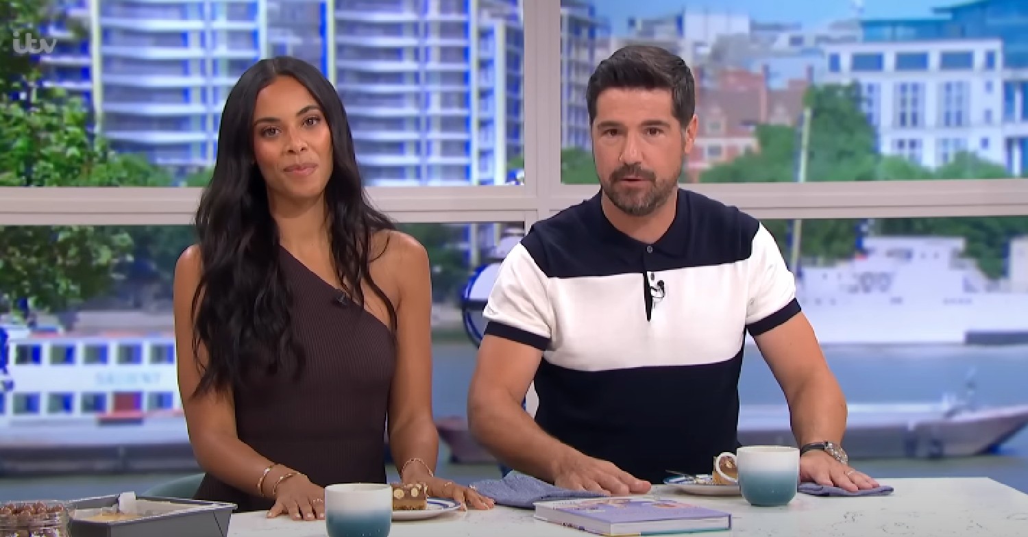 Rochelle Humes and Craig Doyle on This Morning today