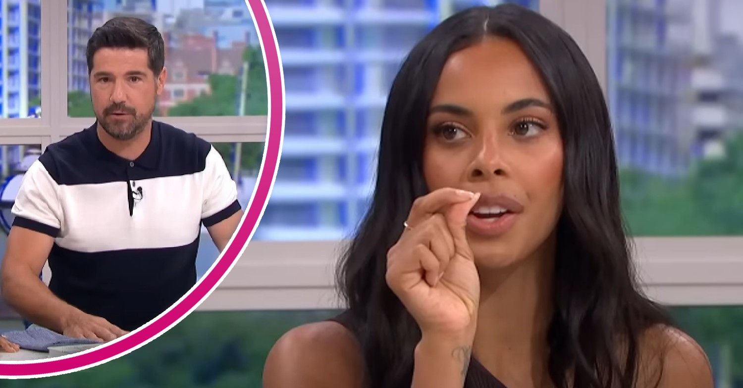 Rochelle Humes explaining on This Morning today alongside Craig Doyle