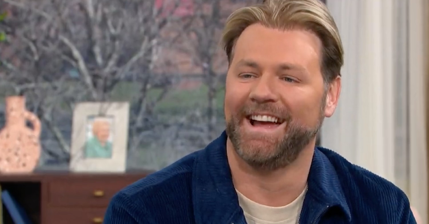 Brian McFadden laughing on This Morning