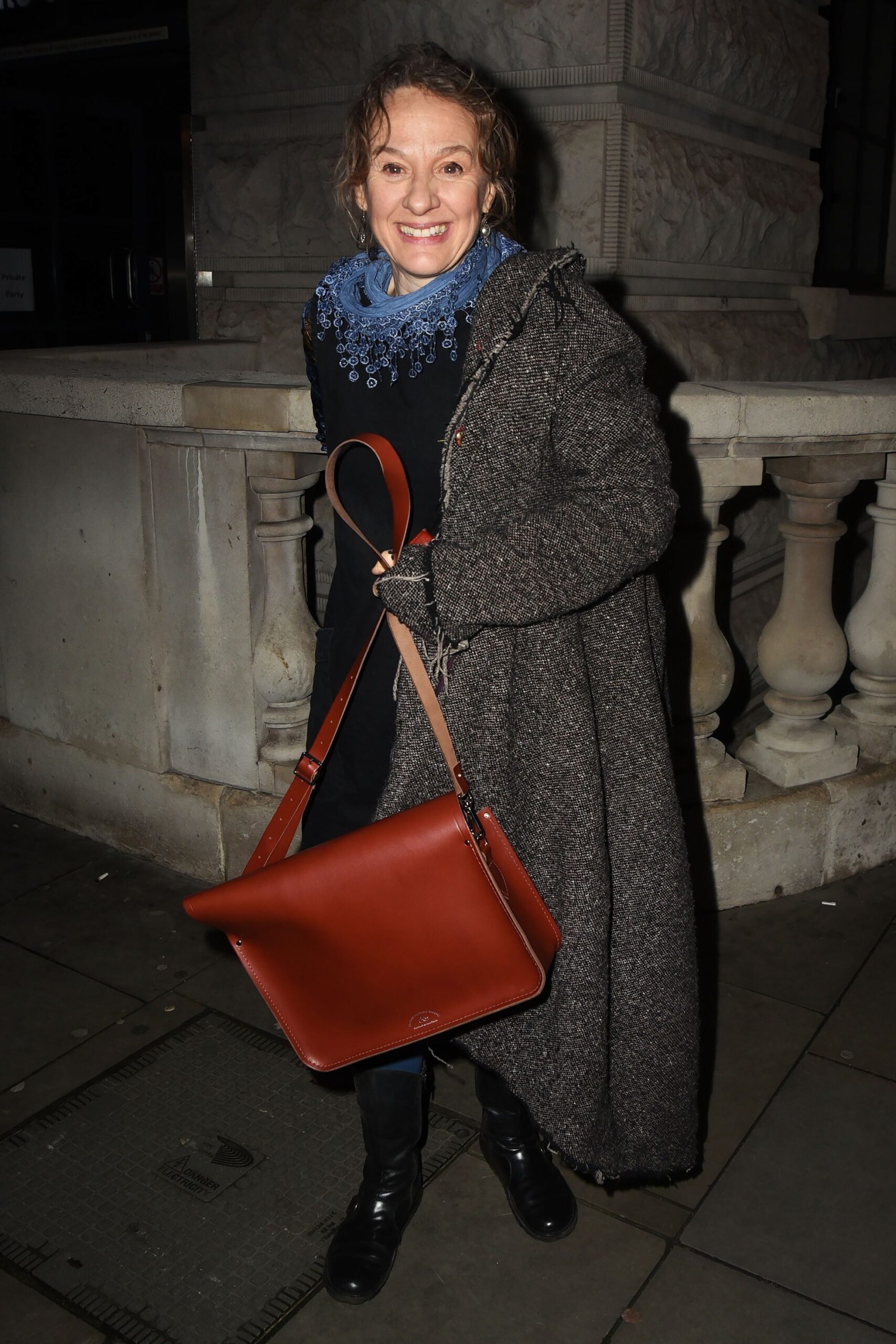 Niamh Cusack spotted leaving a play