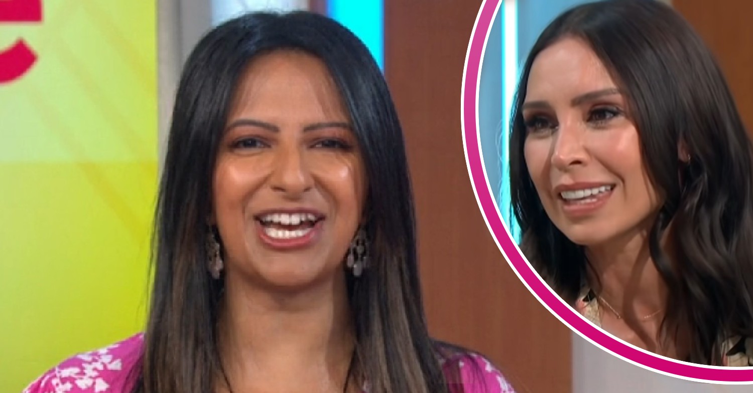 Ranvir Singh and Christine Lampard on ITV Lorraine