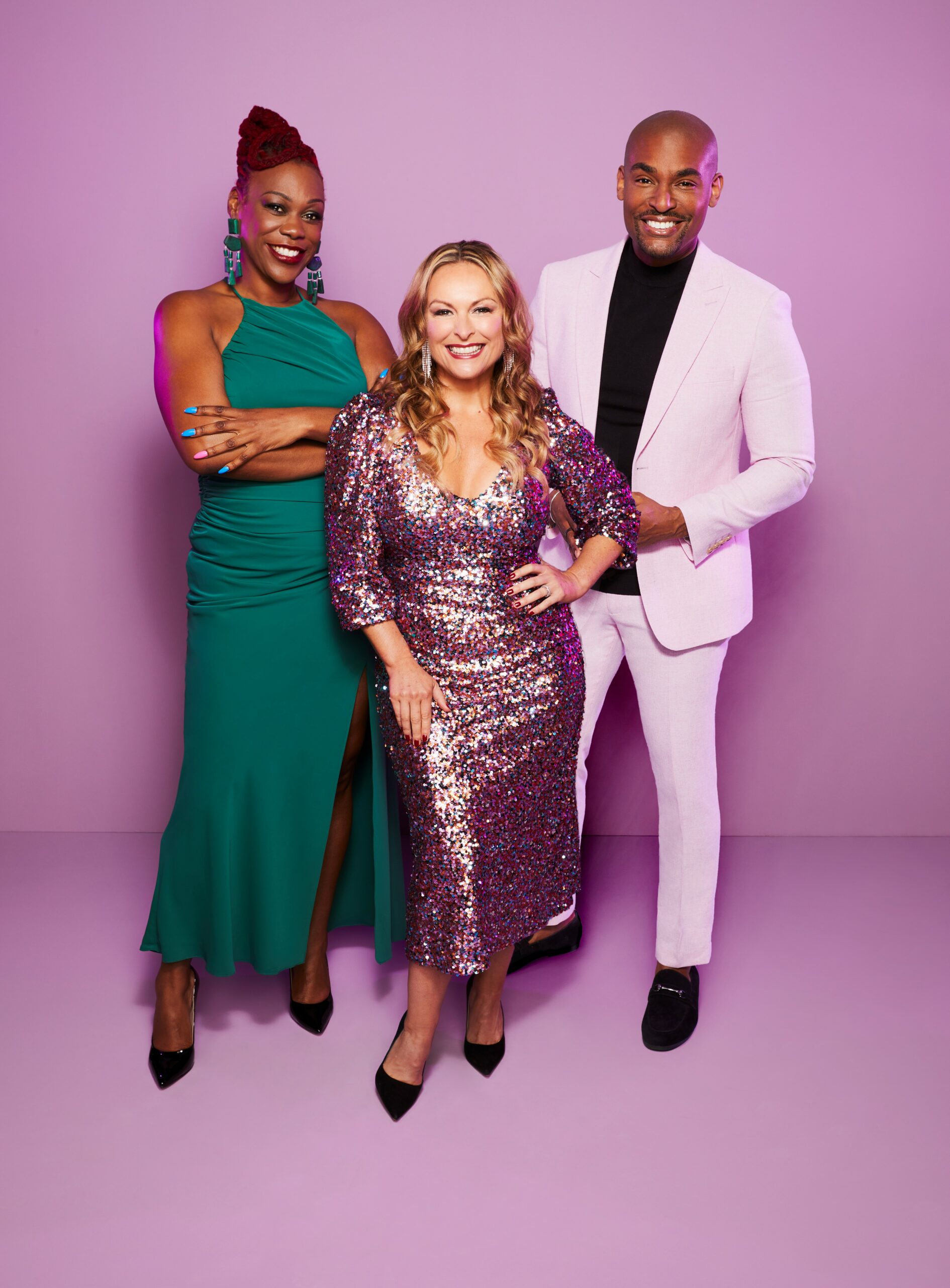 Married at First Sight UK 2022 experts pose in promo shots